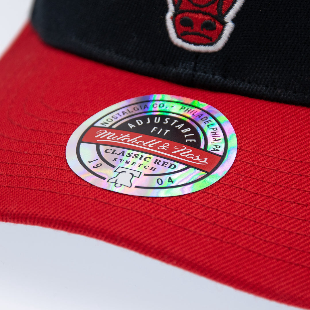 Chicago Bulls NBA Snapback Mitchell &amp; Ness Black/Red