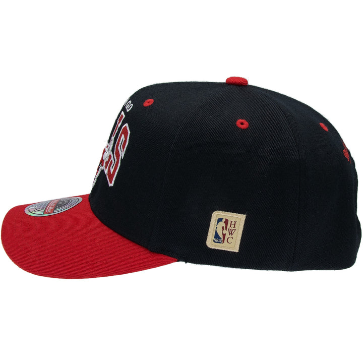 Chicago Bulls NBA Snapback Mitchell &amp; Ness Black/Red