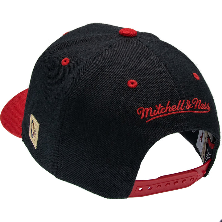 Chicago Bulls NBA Snapback Mitchell &amp; Ness Black/Red