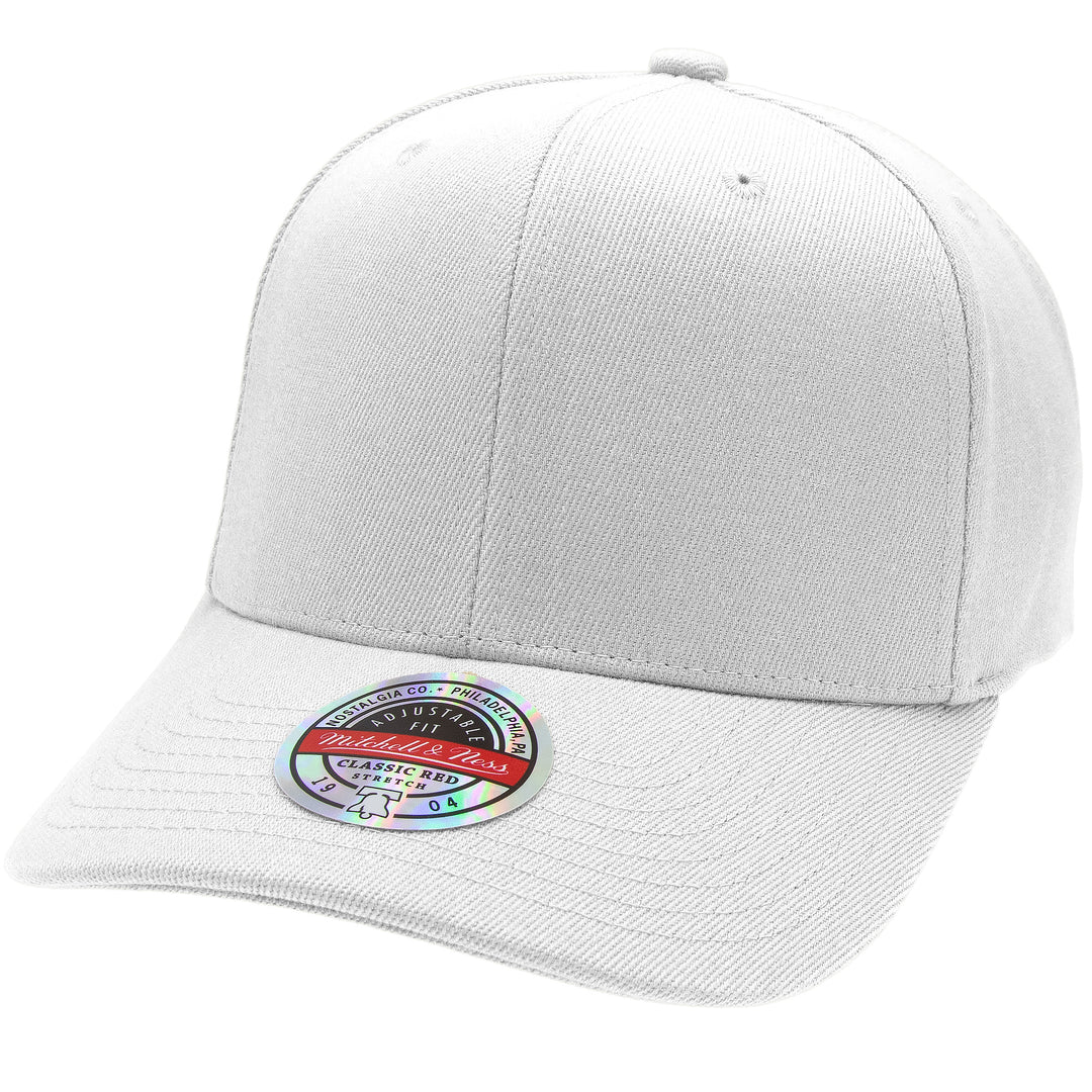 Branded Classic Red Snapback Mitchell &amp; Ness White