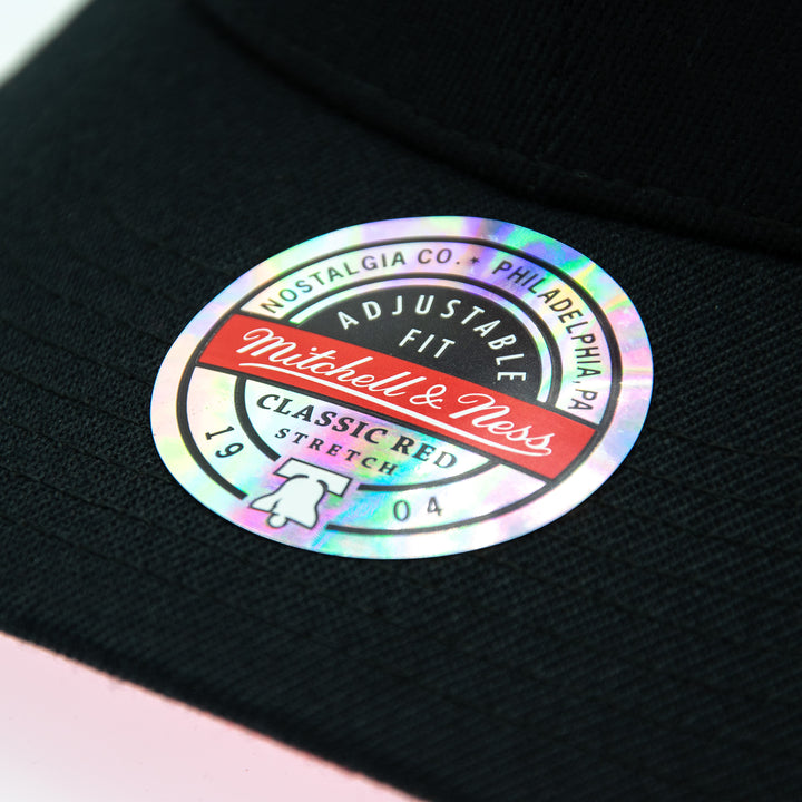 Los Angeles Lakers NBA Classic Red Snapback Mitchell &amp; Ness Black/Pink