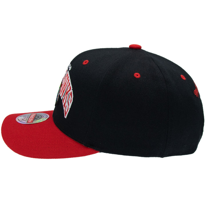 Chicago Blackhawks NHL Team Arch Classic Red Snapback Mitchell &amp; Ness Black/Red
