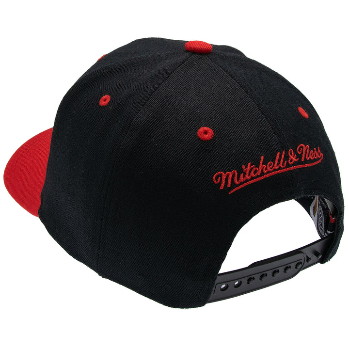Chicago Blackhawks NHL Team Arch Classic Red Snapback Mitchell &amp; Ness Black/Red