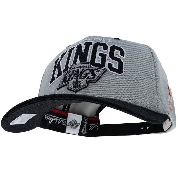 Los Angeles Kings NHL Team Arch Classic Red Snapback Mitchell &amp; Ness Grey/Black