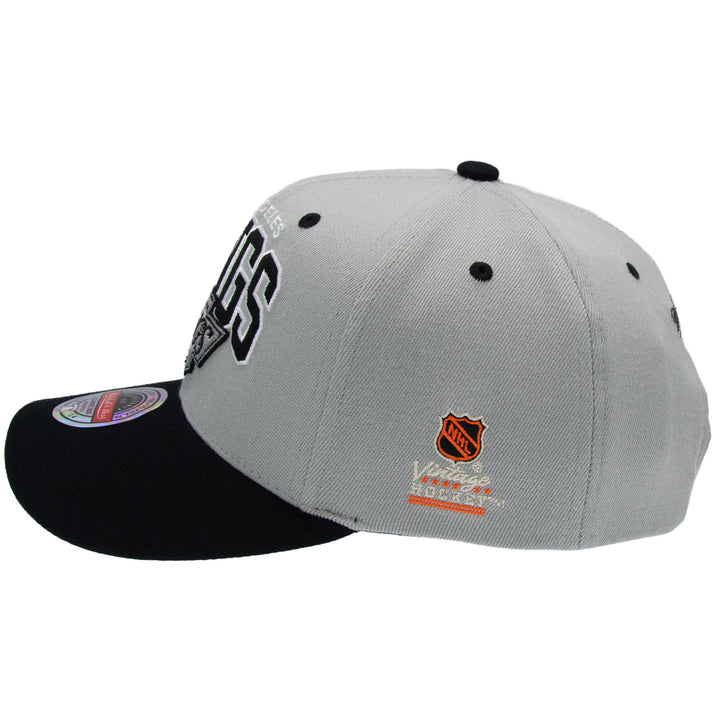 Los Angeles Kings NHL Team Arch Classic Red Snapback Mitchell &amp; Ness Grey/Black