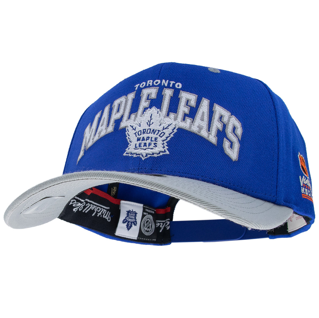 Toronto Maple Leafs NHL Team Arch Classic Red Snapback Mitchell &amp; Ness Blue/Grey