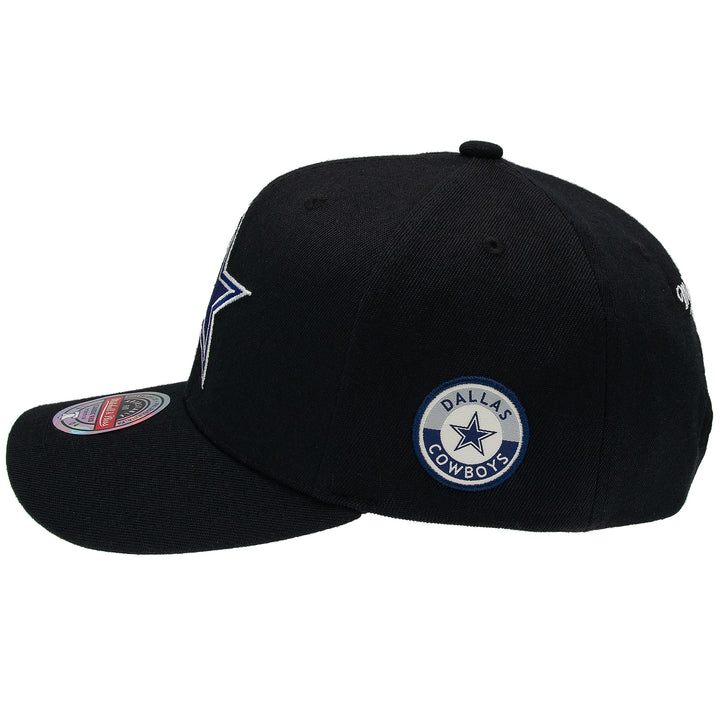Dallas Cowboys NFL Black Out Classic Red Snapback Mitchell &amp; Ness Black