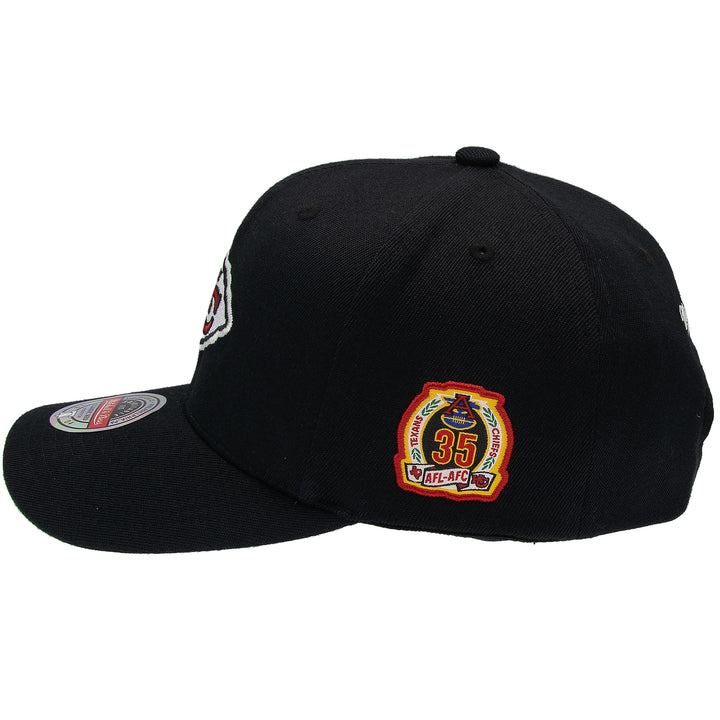 Kansas City Chiefs NFL Black Out Classic Red Snapback Mitchell &amp; Ness Black