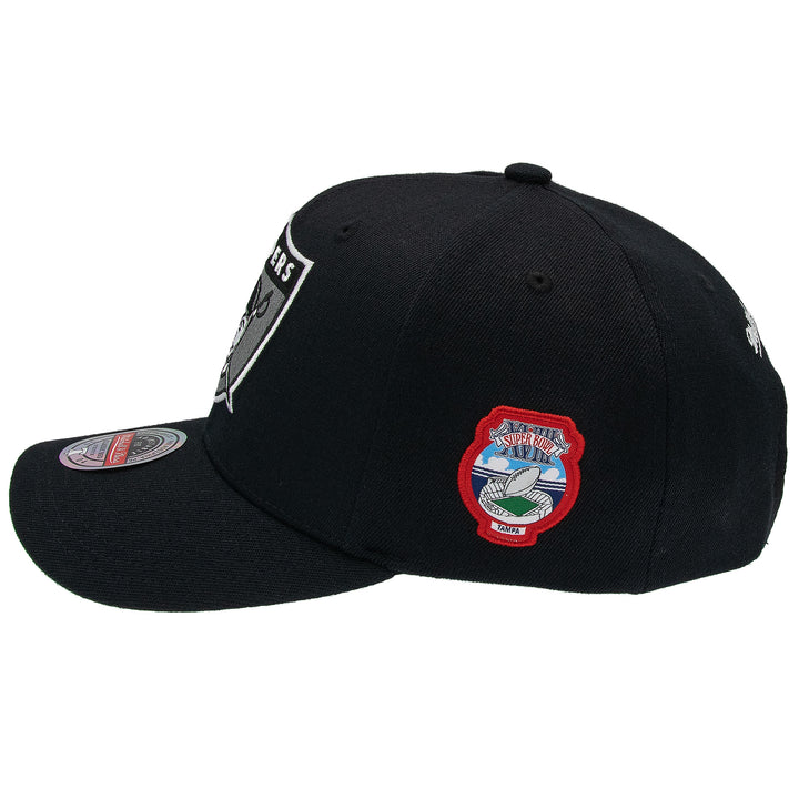 Oakland Raiders NFL Black Out Classic Red Snapback Mitchell &amp; Ness Black