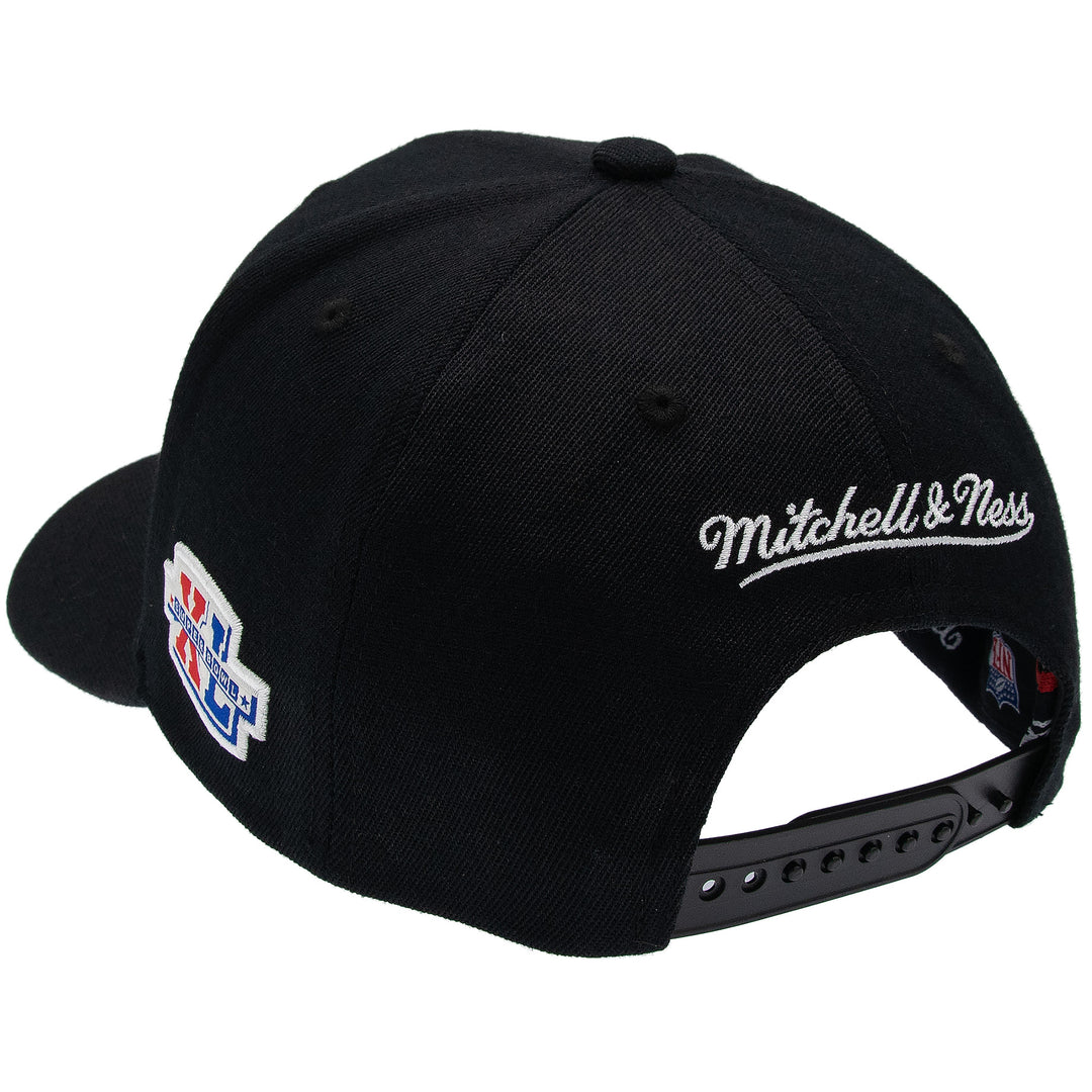 Pittsburgh Steelers NFL Black Out Classic Red Snapback Mitchell &amp; Ness Black
