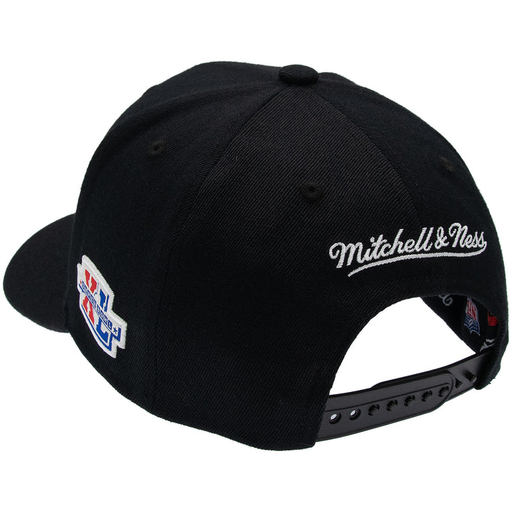 Pittsburgh Steelers NFL Black Out Classic Red Snapback Mitchell &amp; Ness Black
