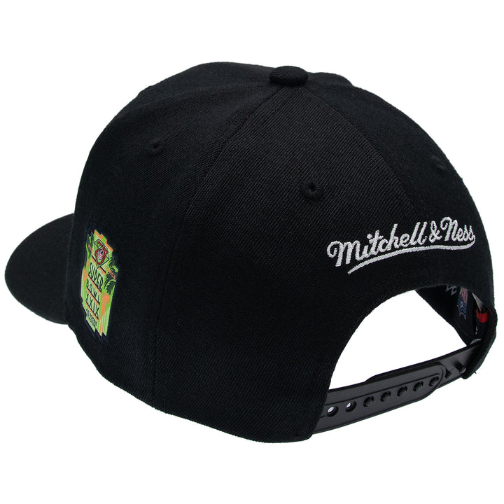 San Francisco 49ers NFL Black Out Classic Red Snapback Mitchell &amp; Ness Black