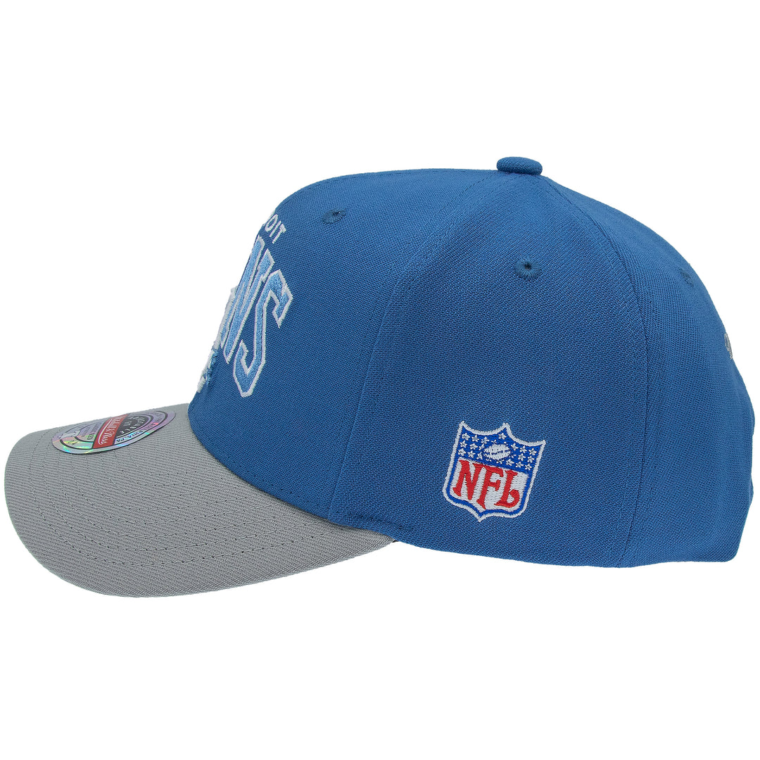 Detroit Lions NHL Team Arch Classic Red Snapback Mitchell &amp; Ness Blue/Grey