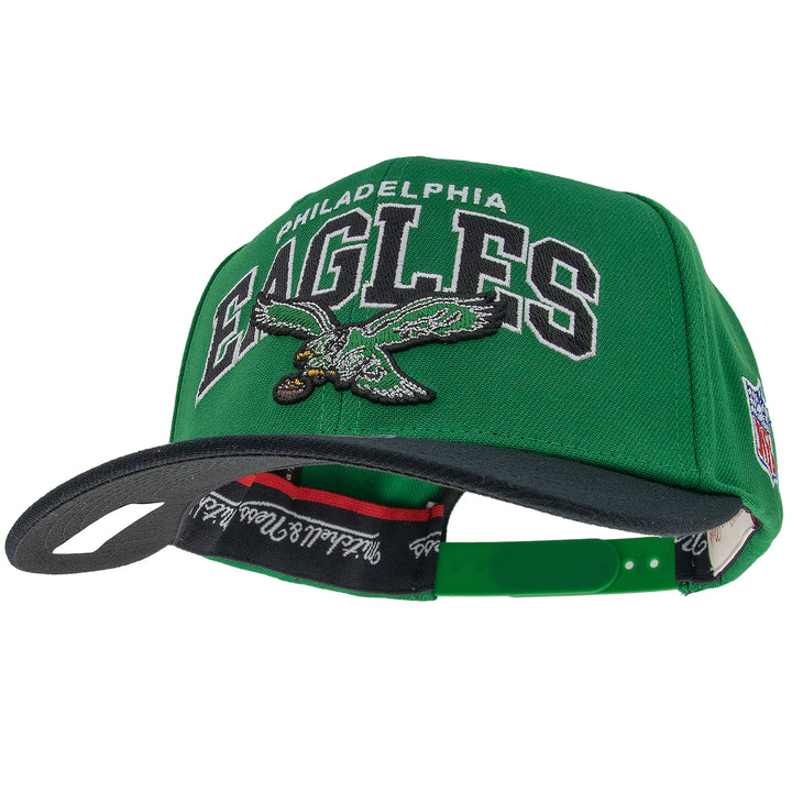 Philadelphia Eagles NHL Team Arch Classic Red Snapback Mitchell &amp; Ness Green/Grey