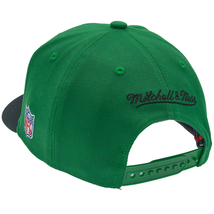 Philadelphia Eagles NHL Team Arch Classic Red Snapback Mitchell &amp; Ness Green/Grey