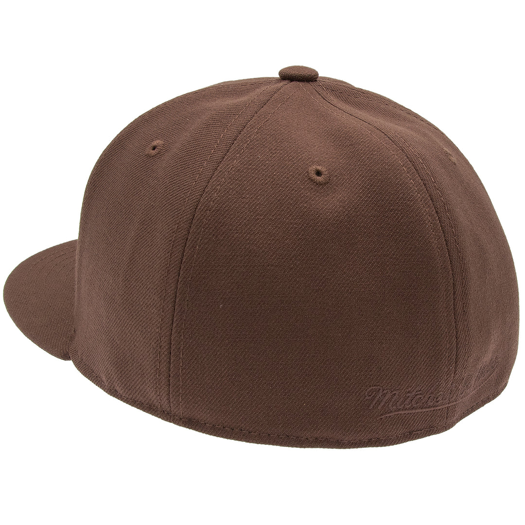 Blank Liberty Fitted Mitchell &amp; Ness Brown