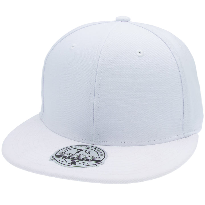 Blank Liberty Fitted Mitchell &amp; Ness White