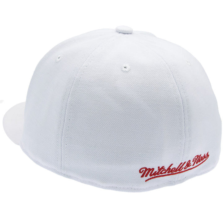 Blank Liberty Fitted Mitchell &amp; Ness White