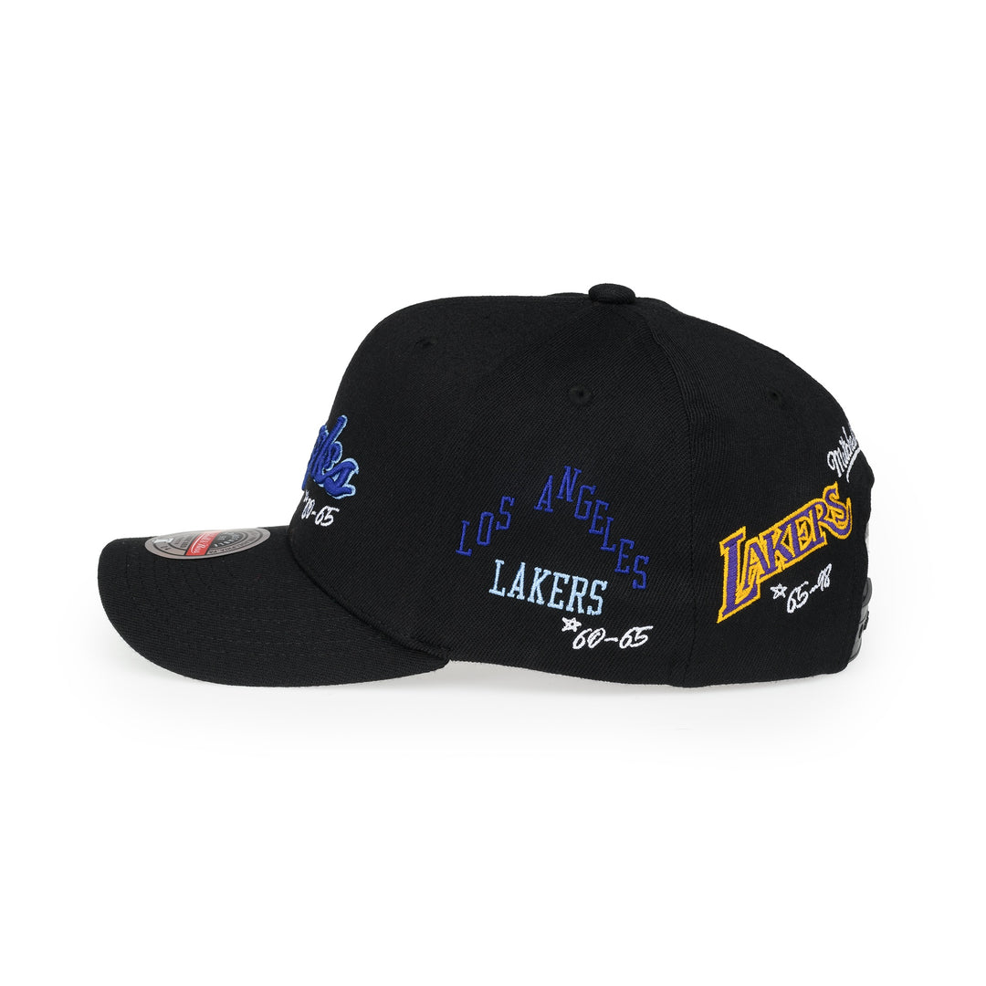 Mitchell &amp; Ness - Classic Red - NBA HWC Timeline - Los Angeles Lakers