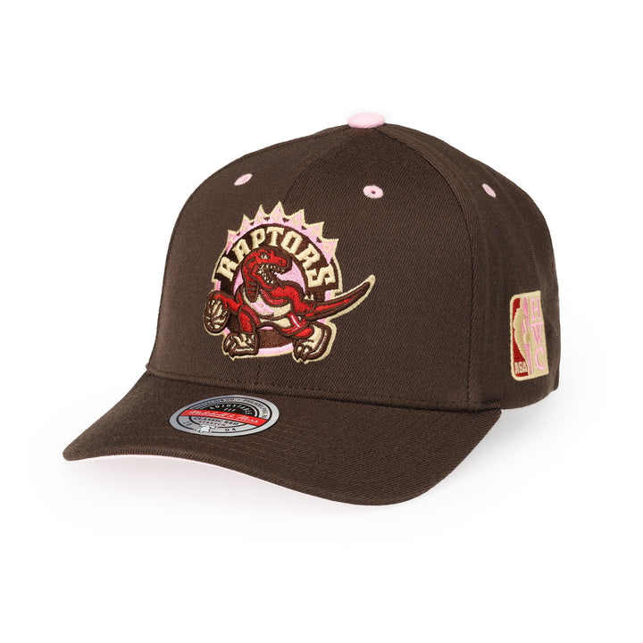 Toronto Raptors NBA Brown Sugar Bacon Classic Red Snapback Mitchell &amp; Ness Brown/Pink