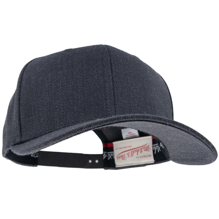 Blank Classic Red Snapback Mitchell &amp; Ness Dark Heather Gray