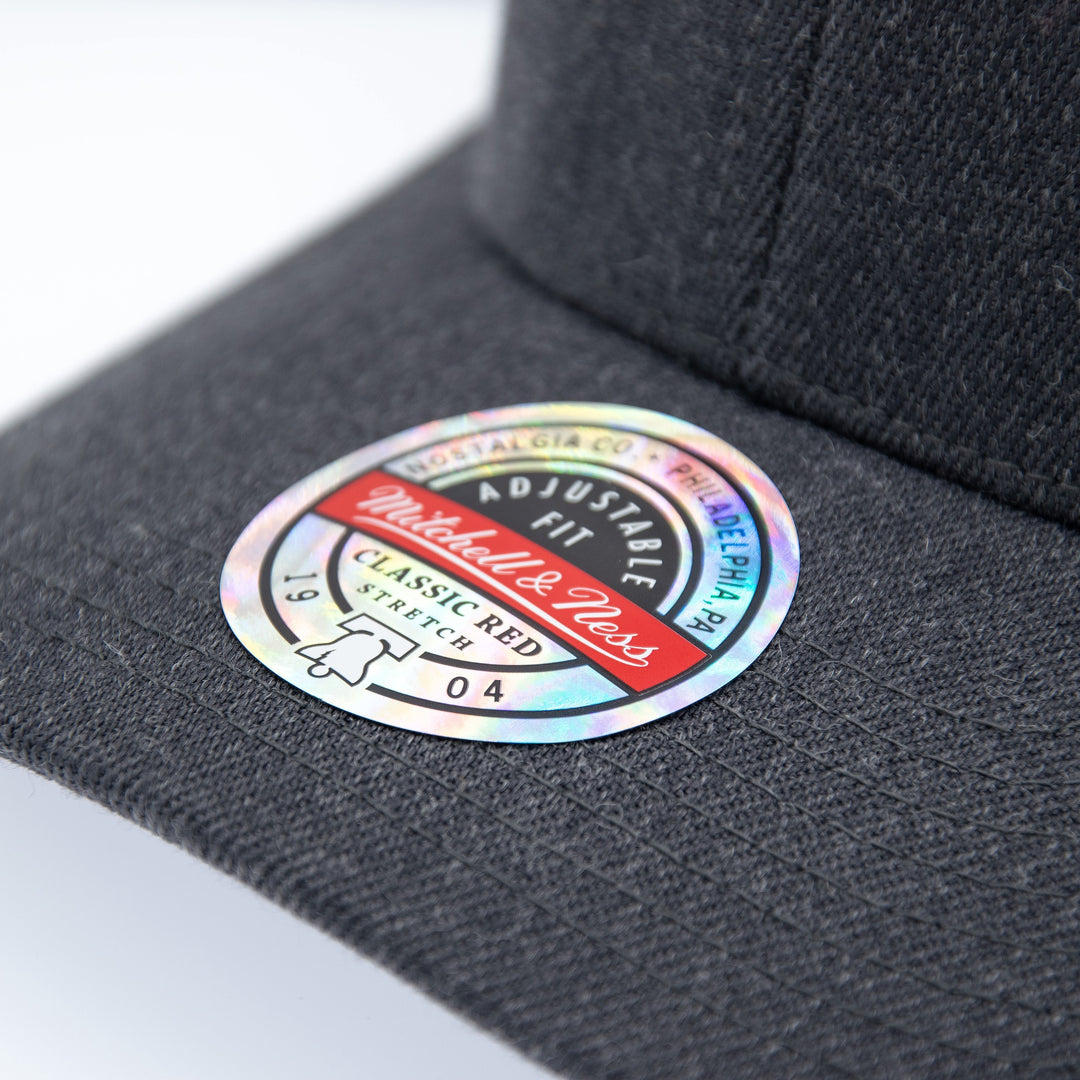 Blank Classic Red Snapback Mitchell &amp; Ness Dark Heather Gray