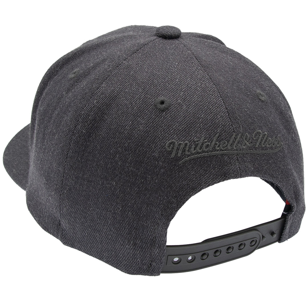 Blank Classic Red Snapback Mitchell &amp; Ness Dark Heather Gray