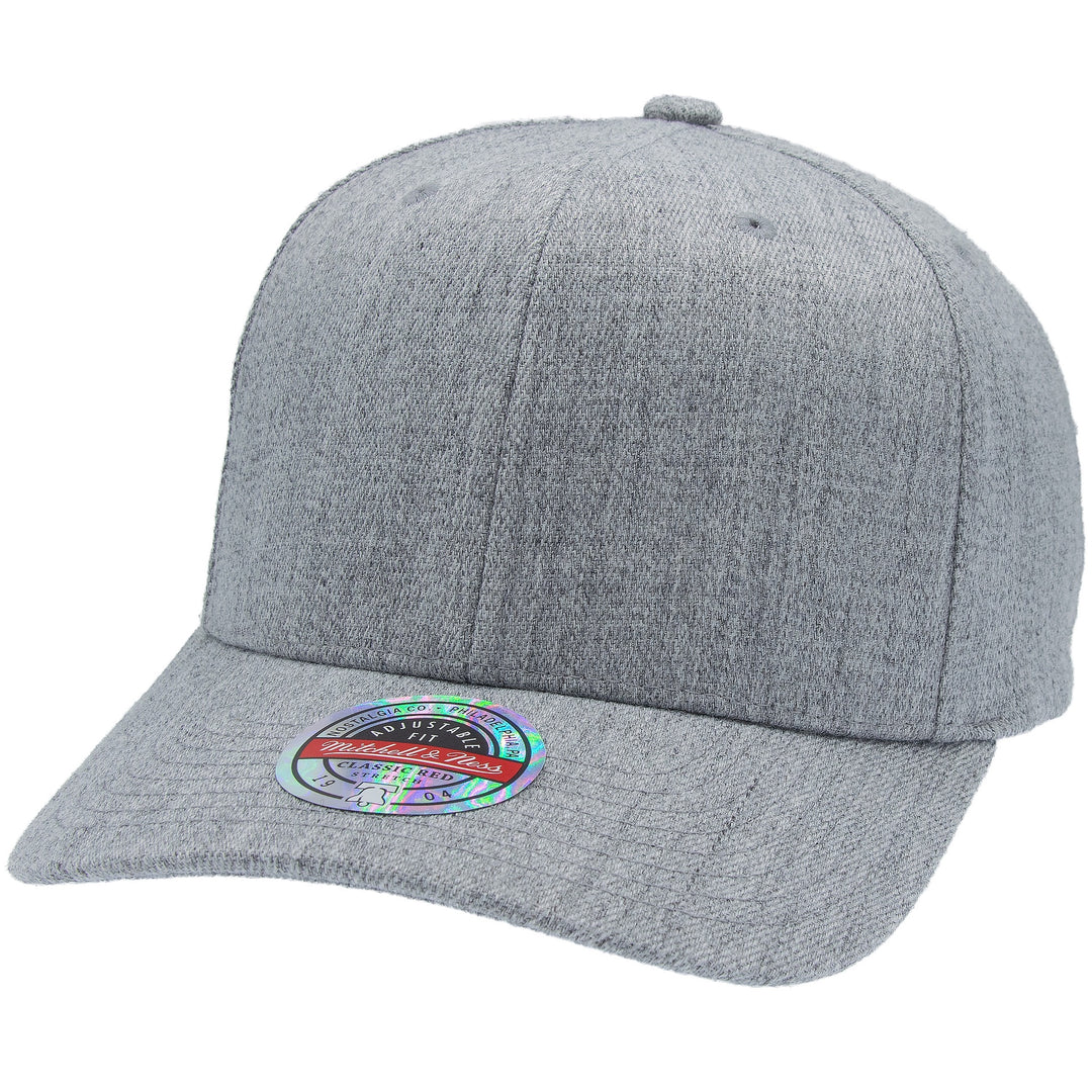 Blank Classic Red Snapback Mitchell &amp; Ness Heather Gray