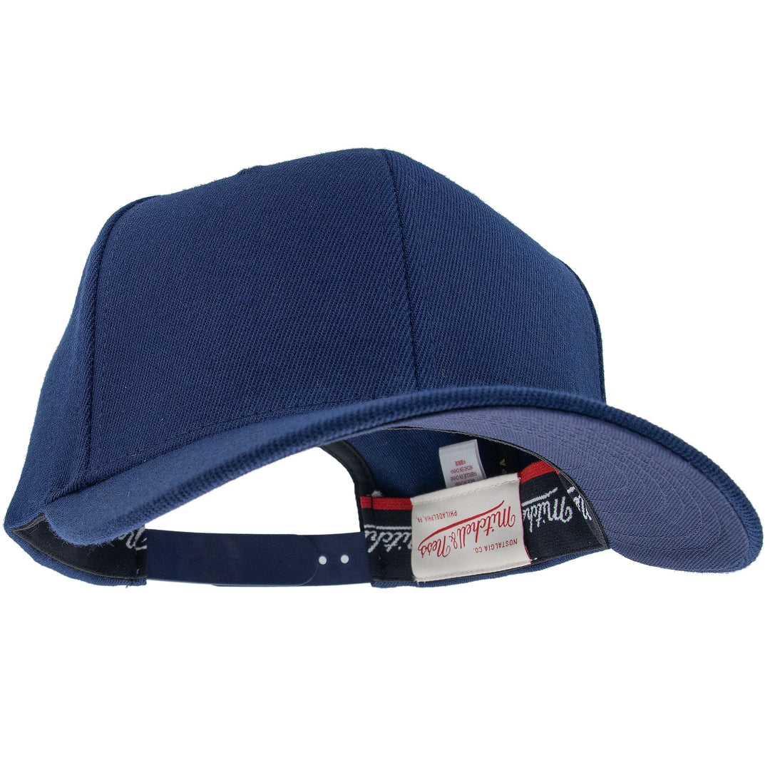 Blank Classic Red Snapback Mitchell &amp; Ness Navy