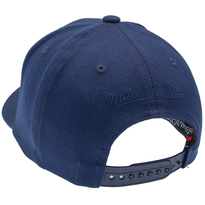 Blank High Crown Snapback Mitchell &amp; Ness Navy