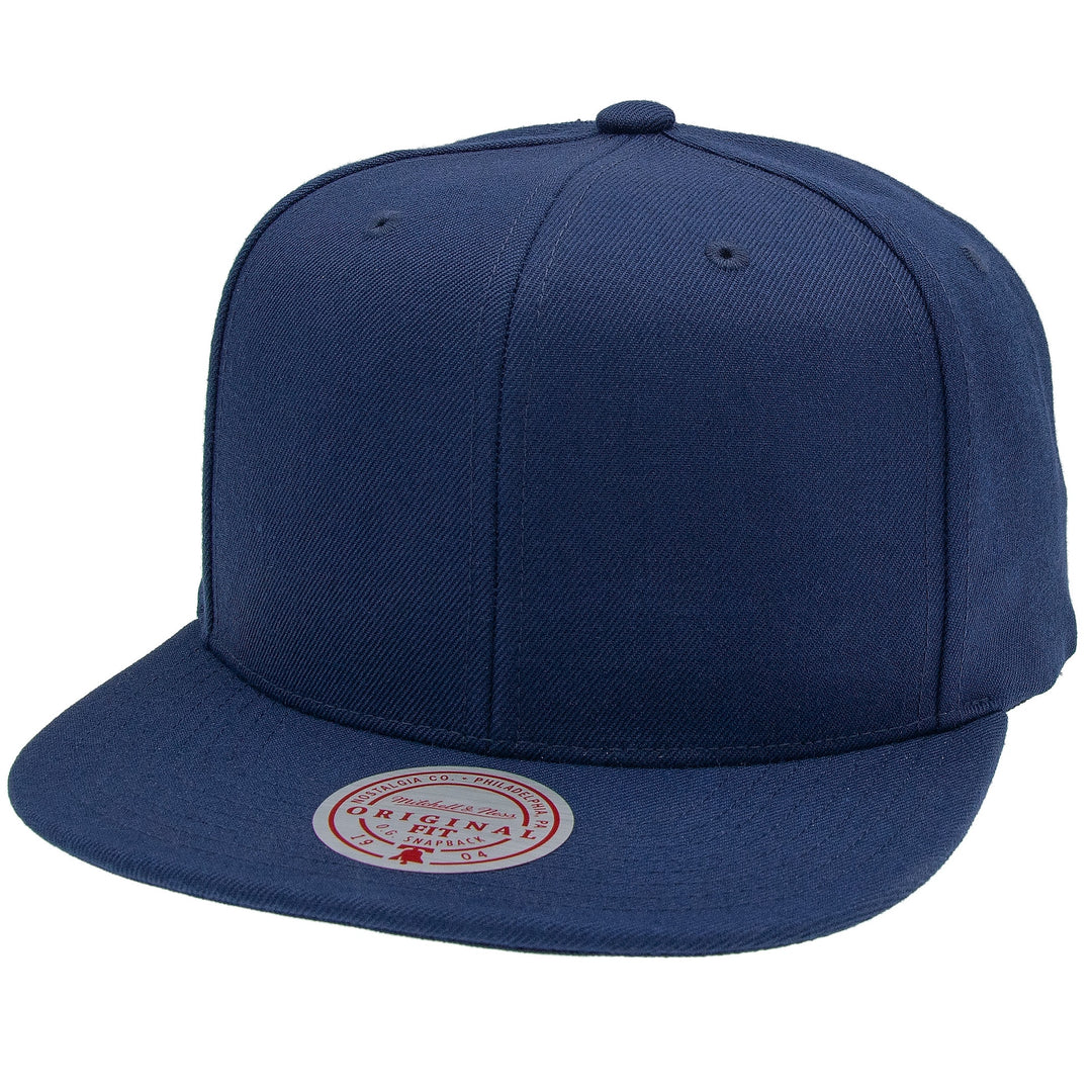 Blank High Crown Snapback Mitchell &amp; Ness Navy