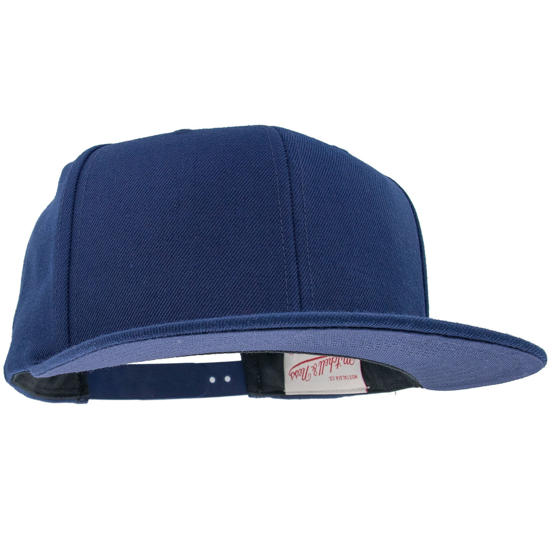 Blank High Crown Snapback Mitchell &amp; Ness Navy