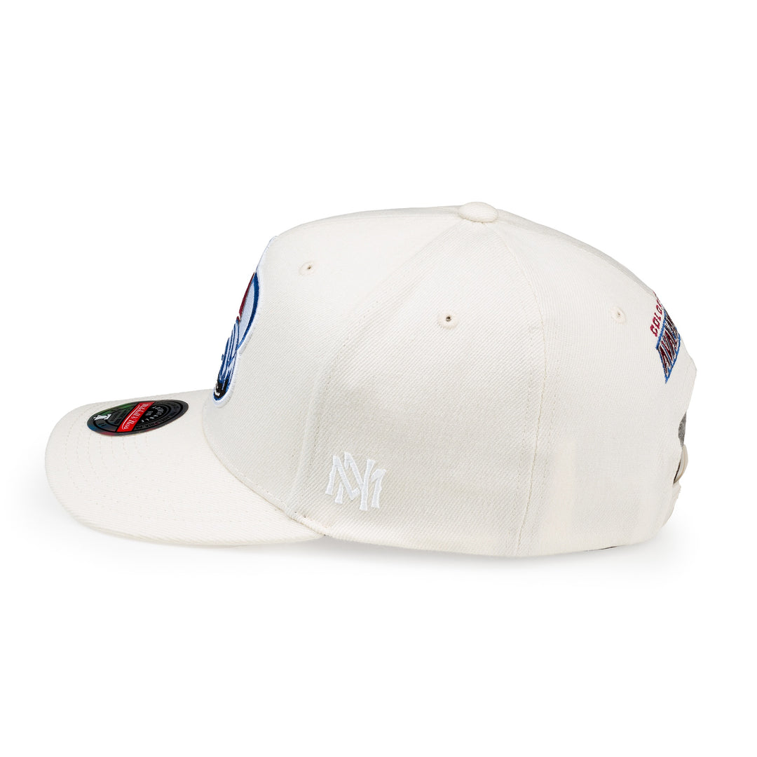 Mitchell &amp; Ness - Classic Red - NHL Khaki - Colorado Avalanche
