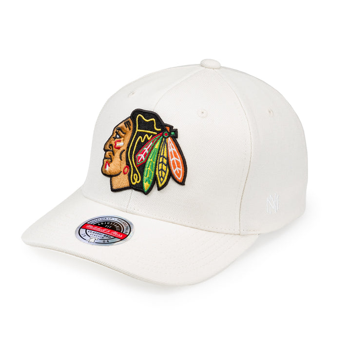 Chicago Blackhawks NHL Khaki Classic Red Snapback Mitchell &amp; Ness