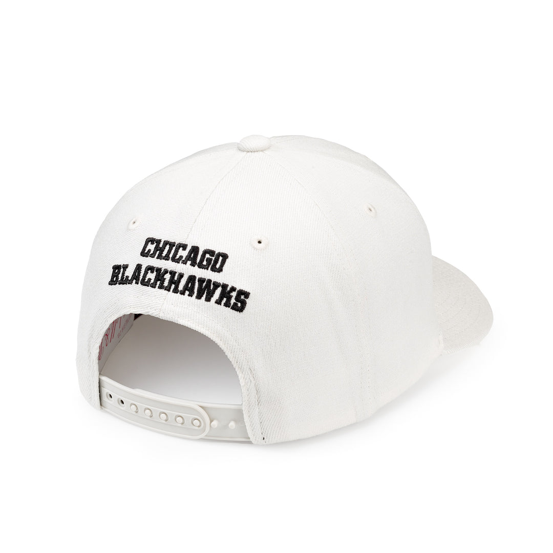 Chicago Blackhawks NHL Khaki Classic Red Snapback Mitchell &amp; Ness