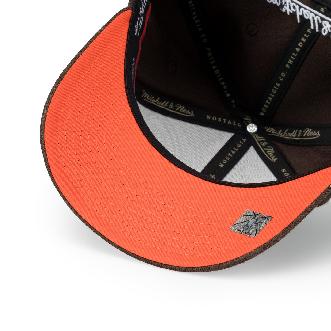 Mitchell &amp; Ness - Brown Orange Classic Red - Los Angeles Lakers