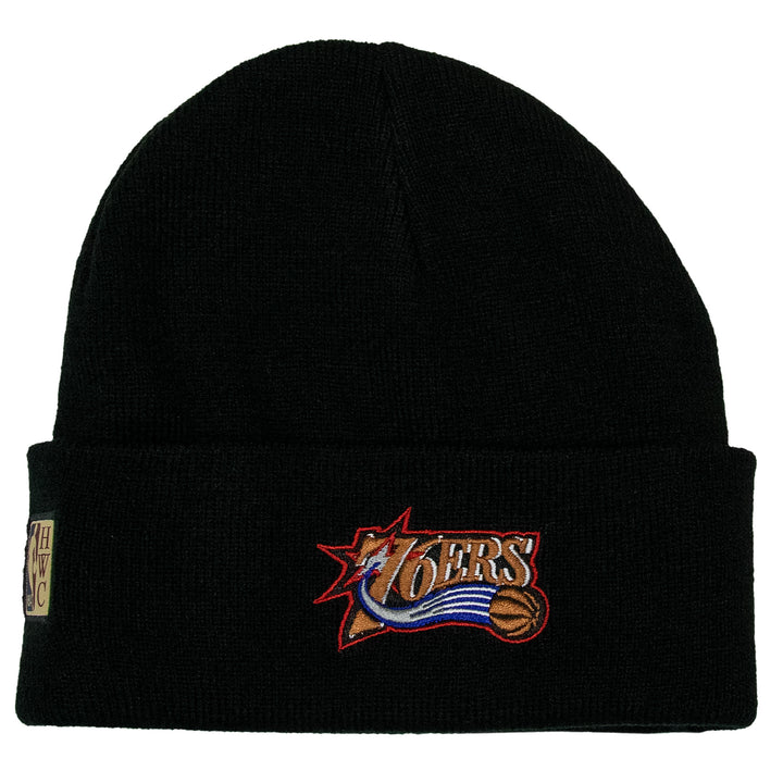 Philadelphia 76ers NBA Embroidered Logo Beanie Mitchell &amp; Ness