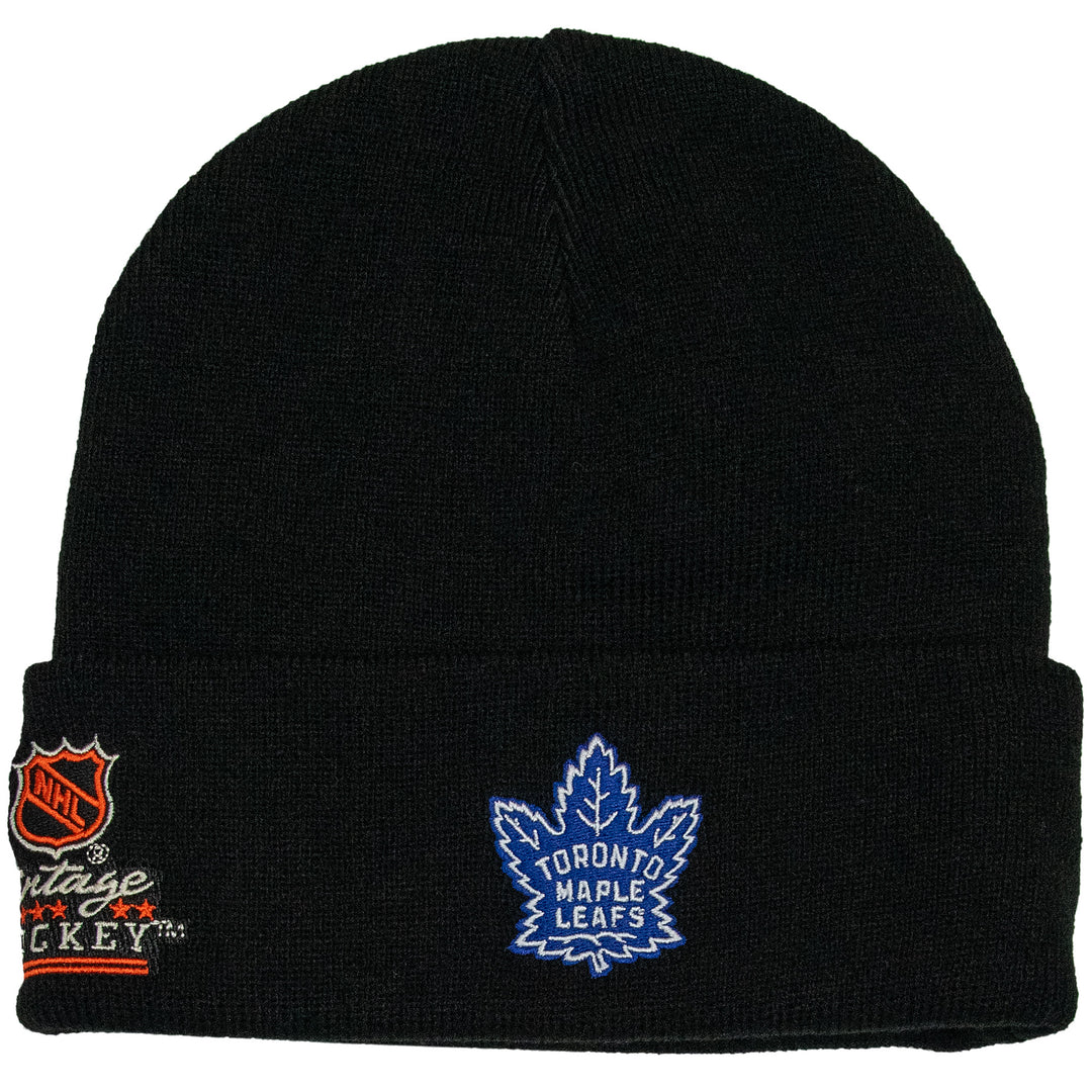 Toronto Maple Leafs NHL Embroidered Logo Beanie Mitchell &amp; Ness
