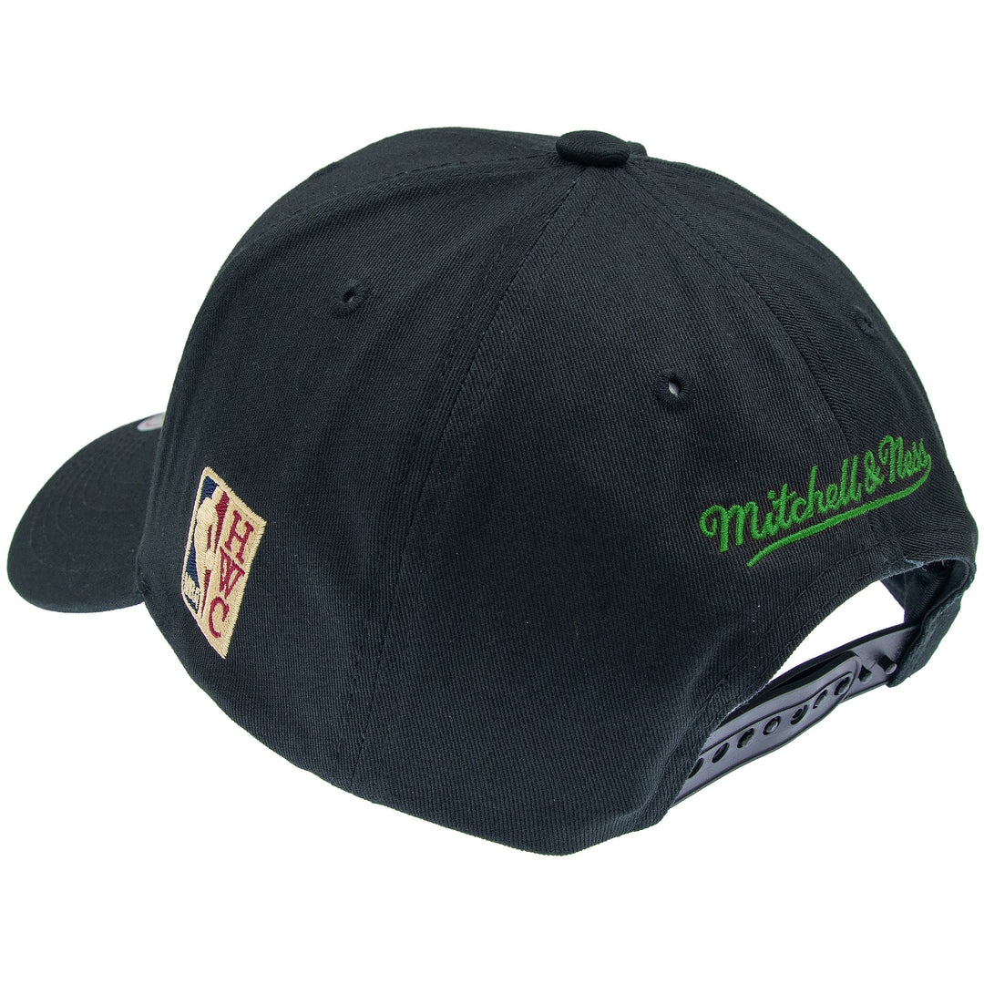 Boston Celtics NBA Team Logo Low Pro Snapback Mitchell &amp; Ness Black