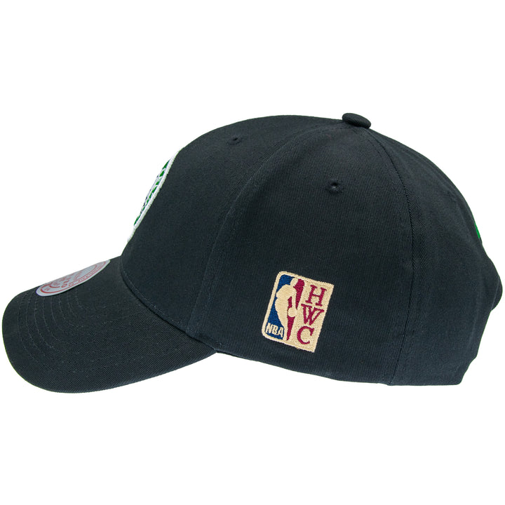 Boston Celtics NBA Team Logo Low Pro Snapback Mitchell &amp; Ness Black