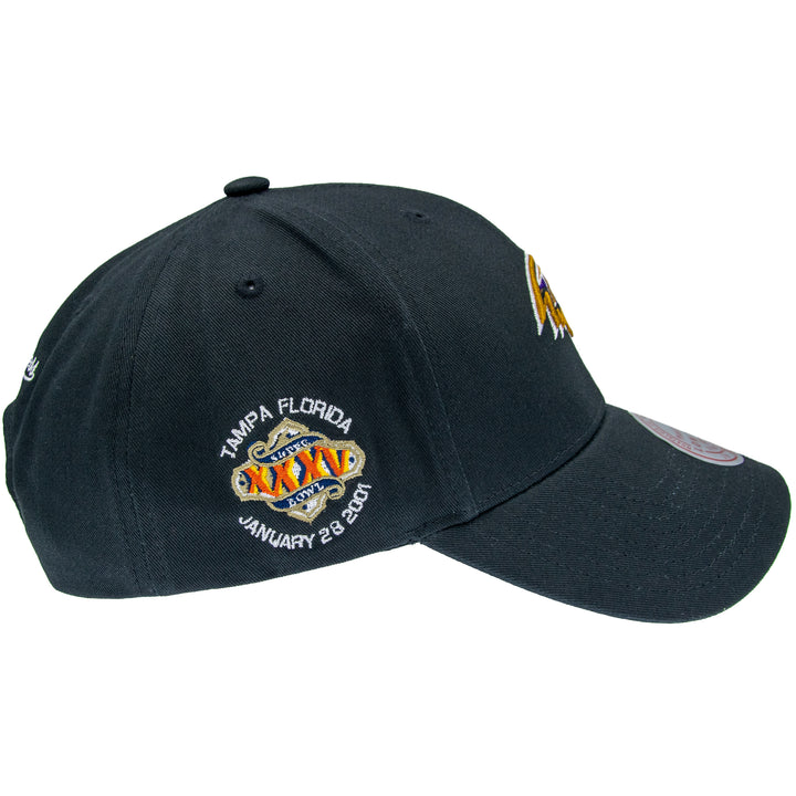 Baltimore Ravens NFL Team Logo Low Pro Snapback Mitchell &amp; Ness Black