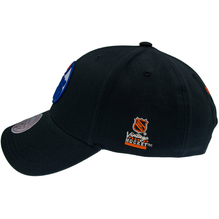 Edmonton Oilers NHL Team Logo Low Pro Snapback Mitchell &amp; Ness Black