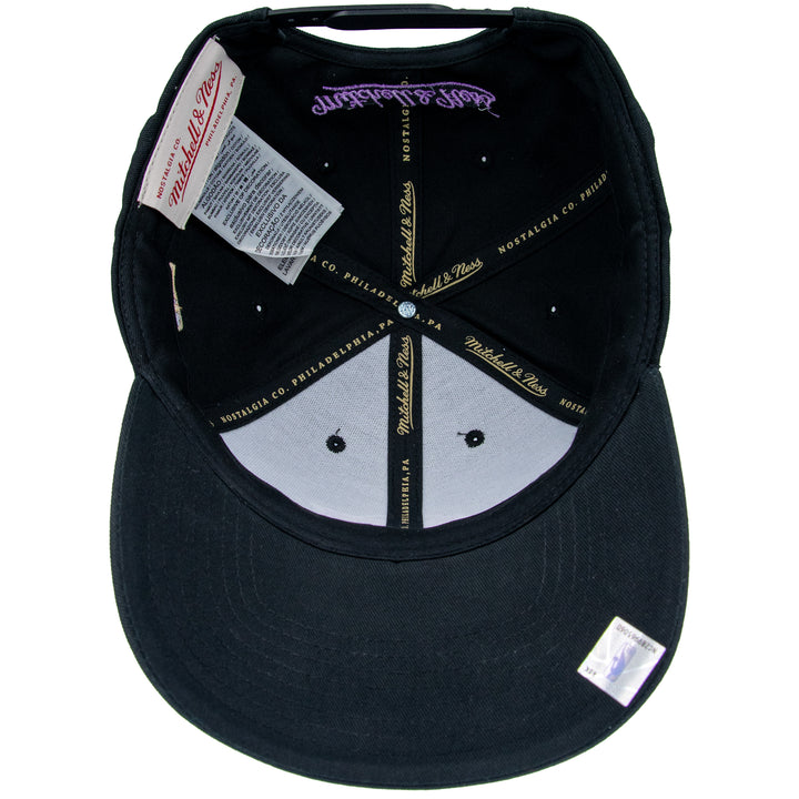Los Angeles Lakers NBA Team Logo Low Pro Snapback Mitchell &amp; Ness Black