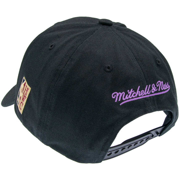 Los Angeles Lakers NBA Team Logo Low Pro Snapback Mitchell &amp; Ness Black