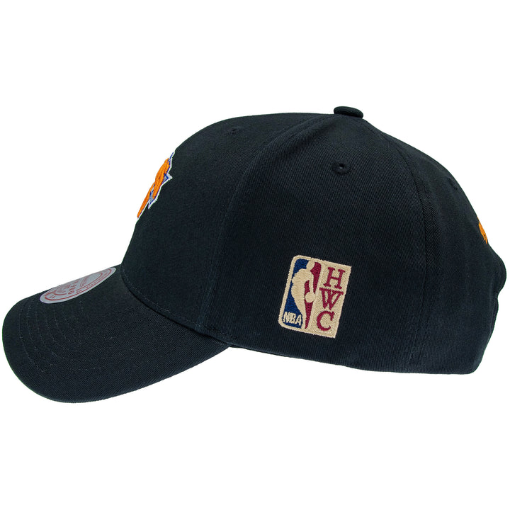 New York Knicks NBA Team Logo Low Pro Snapback Mitchell &amp; Ness Black