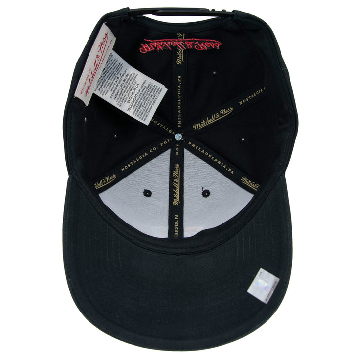 Philadelphia 76ers NBA Team Logo Low Pro Snapback Mitchell &amp; Ness Black