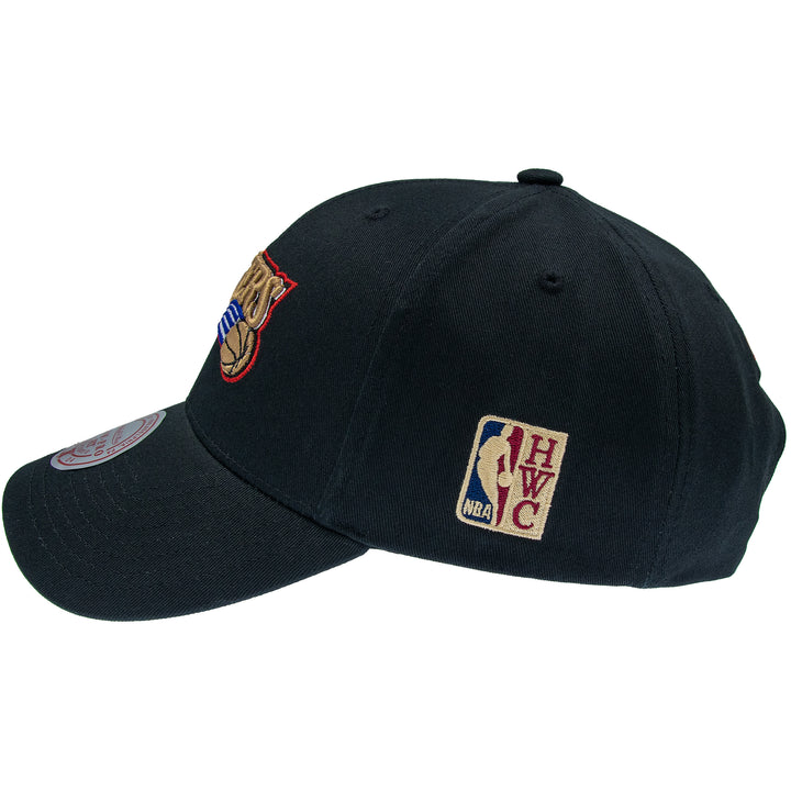 Philadelphia 76ers NBA Team Logo Low Pro Snapback Mitchell &amp; Ness Black