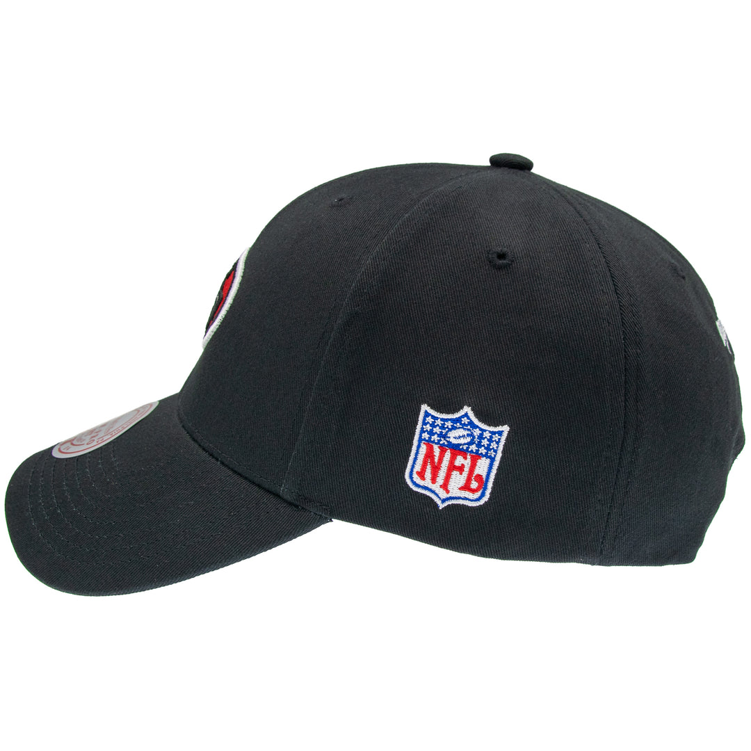 San Francisco 49ers NFL Team Logo Low Pro Snapback Mitchell &amp; Ness Black