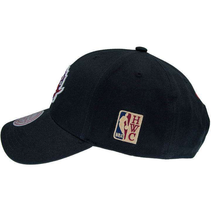 Toronto Raptors NBA Team Logo Low Pro Snapback Mitchell &amp; Ness Black