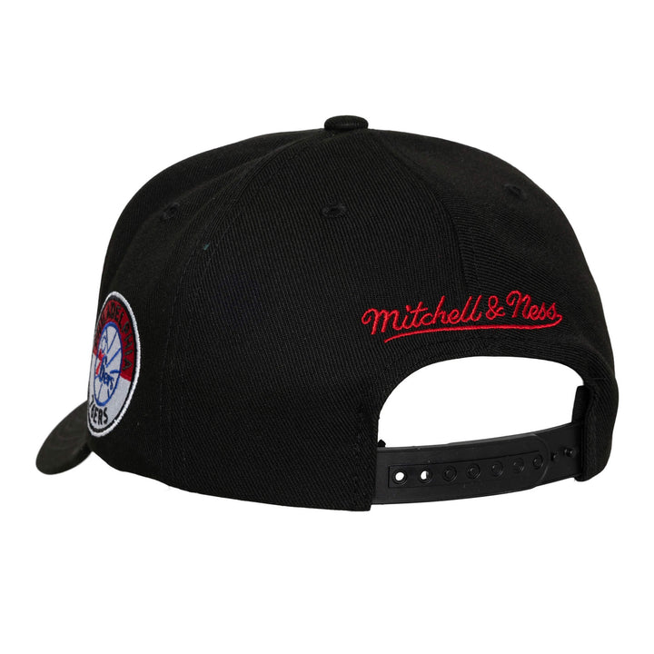 Philadelphia 76ers  NBA Pro Pinch Snapback Mitchell &amp; Ness Black